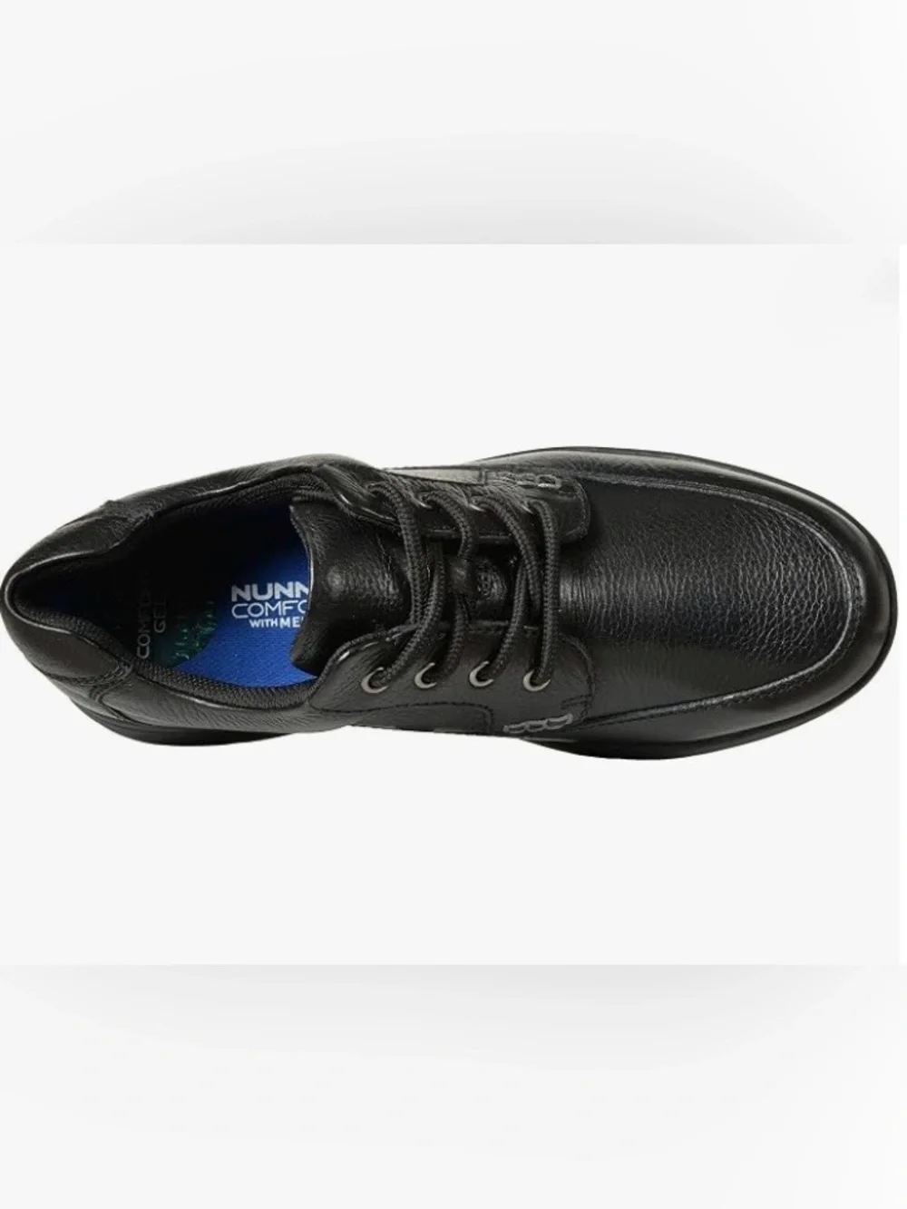 Nunn Bush Men's Black Leather Derby Shoes Size 10